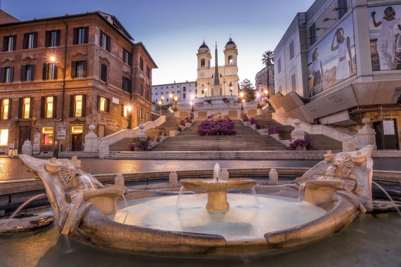 Spanish Steps Corner Rom Exteriör bild